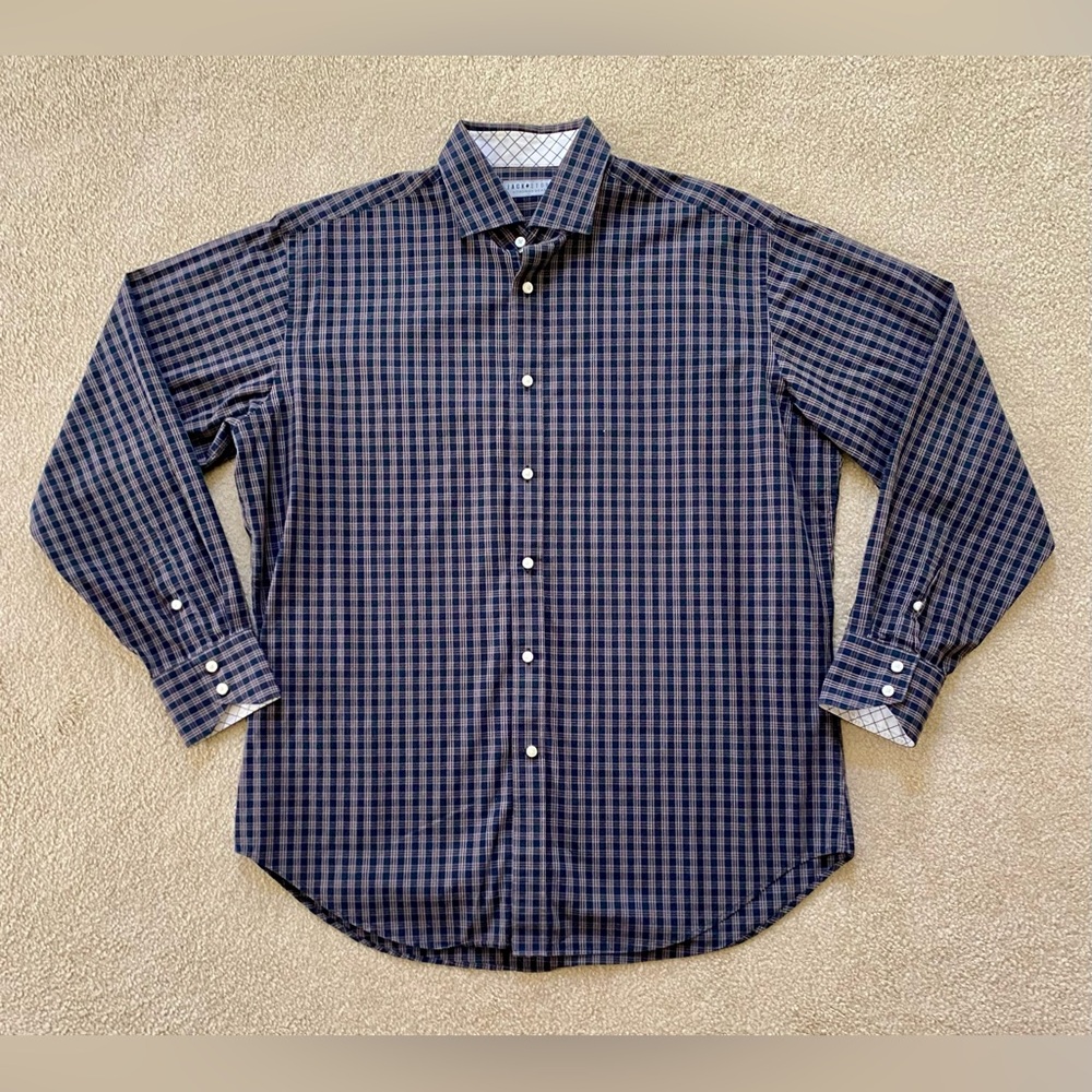 Jackstone by Thomas Dean Long Sleeve Button Down Shirt